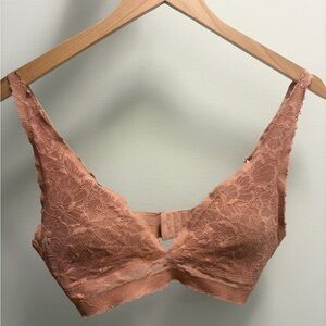 NWOT Peach Lace Bralette